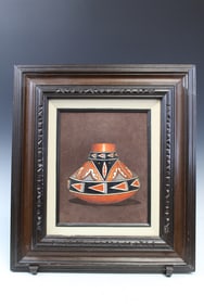 JEMEZ by Fleetwood, Leather Painting.