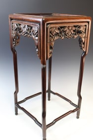 Chinese Hardwood Flower Stand