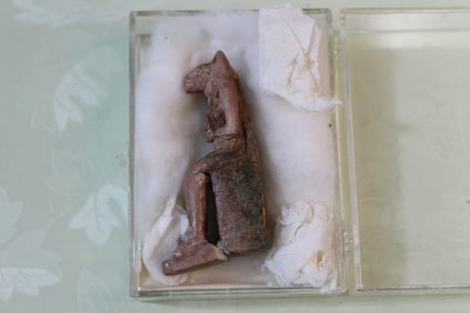 Egyptian Statuette of Bastet the Cat Goddess.