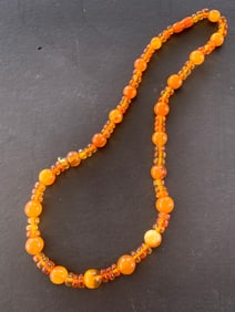 Amber Beads Necklace