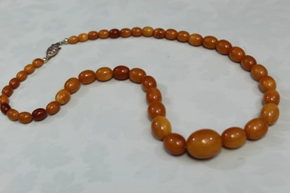 Amber Beads Necklace