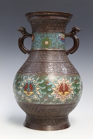 Japanese Cloisonne Vase