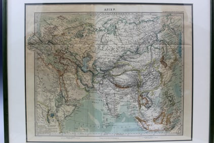 Antique Map of Asia