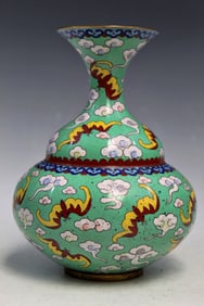 Chinese Cloisonne Vase