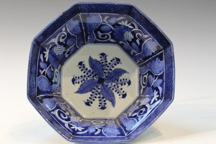 Japanese Blue and White Porcelain Bowl