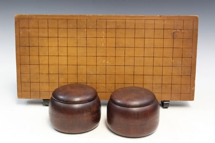 Japanese go game set