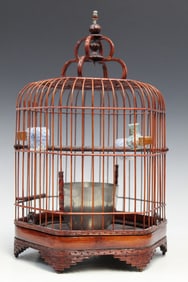 Chinese Bamboo Bird Cage