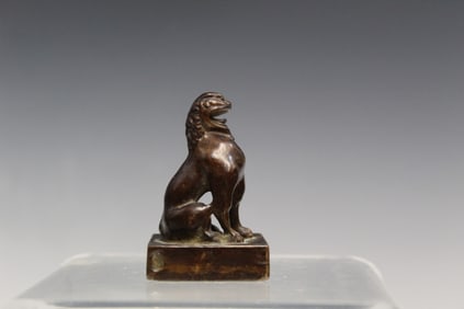 Antique Bronze Seal