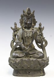 Chinese Bronze Buddha Statue