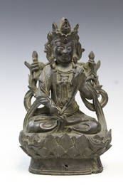 Chinese Bronze Buddha Statue