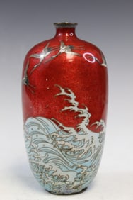 Japanese Cloisonne Vase