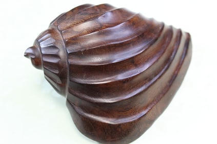 Carved Wood Shell
