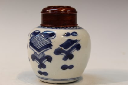 Chinese Blue and White Porcelain Jarlet