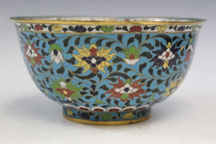 Chinese Cloisonne Bowl