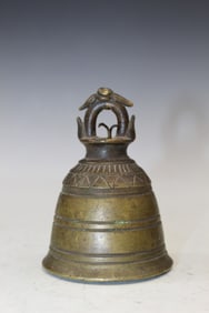 Antique Indian Bronze Bell