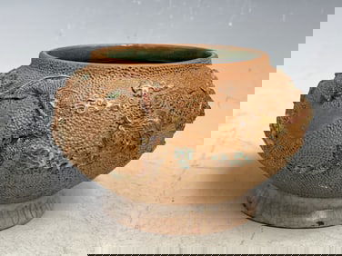 Pottery bowl.