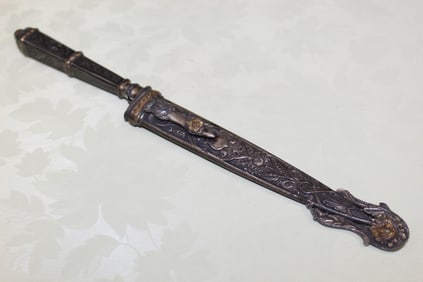 Vintage Inox Prata 800 Silver Gaucha Boot Knife/Dagger