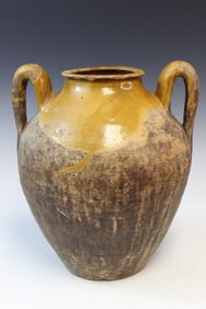 Antique French Pottery Vessel.