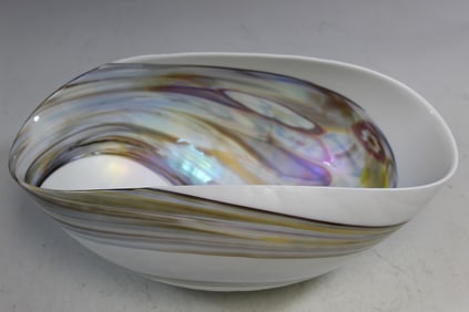 Murano Glass Shell Bowl