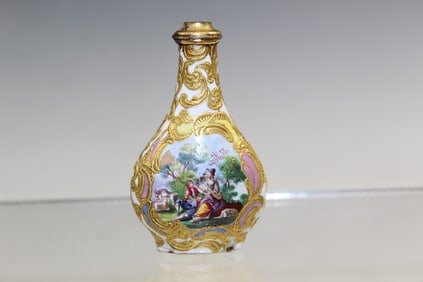 European Enamel Snuff Bottle