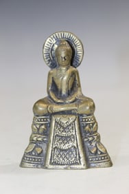 Thai Bronze Buddha Statue