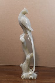 Chinese Carved Jade Bird Figure
