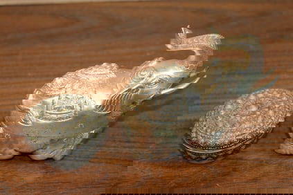 Two Asian Silver Tone Boxes