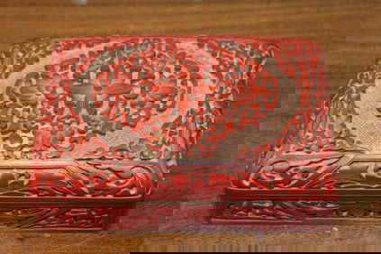 Chinese Cinnabar Box