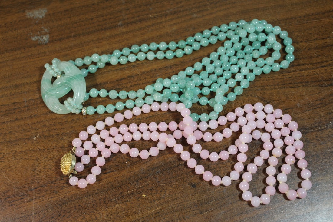 Two beaded necklaces (1 of 4)