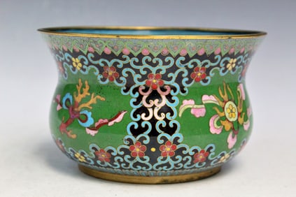 Chinese Cloisonne Incense Burner