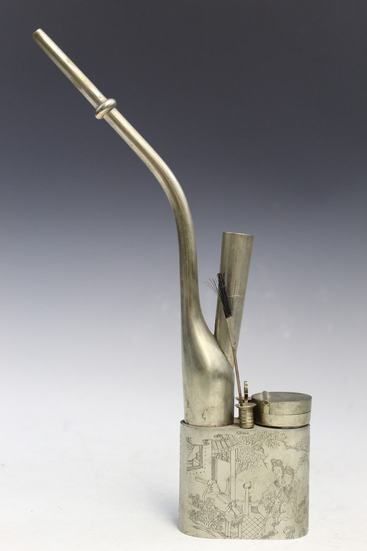 Chinese Baitong Smoke Pipe (1 of 9)