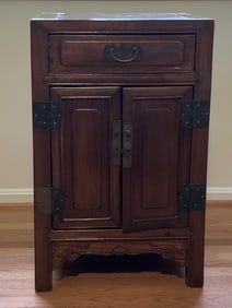 Chinese rosewood cabinet.