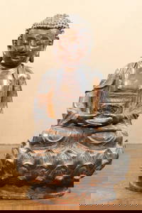 Chinese bronze buddha statue, Ming Dynasty