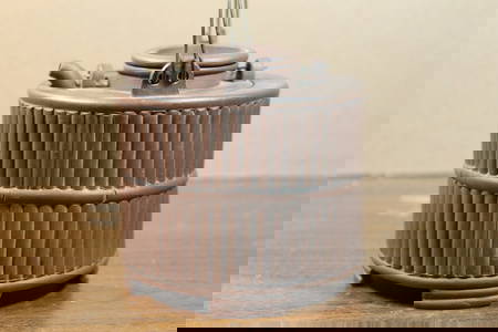 Chinese Yixing warmer teapot