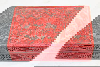 Chinese Cinnabar Box