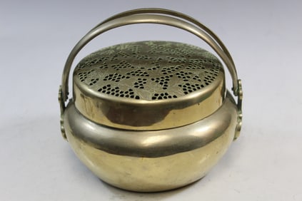 Chinese Brass Hand Warmer