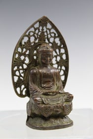 Chinese Bronze Buddha Statue
