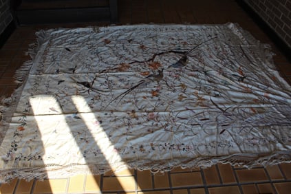 Chinese Silk Embroidery Tapestry