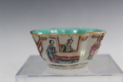 Chinese Famille Rose Porcelain Cup
