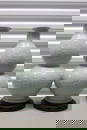 Pair of Chinese Celadon Porcelain Double Gourd Vases