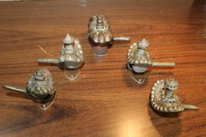Antique Indian Brass Toe Rings