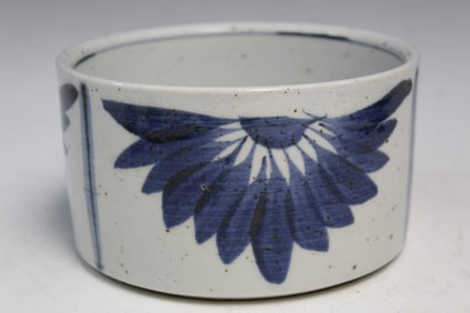 Japanese Blue and White Porcelain Bowl