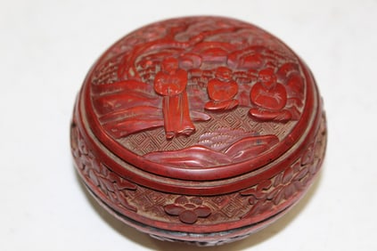 Chinese Cinnabar Box