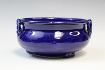 Blue Glazed Porcelain Incense Burner