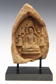 Pagan Votive Tablet From Burma