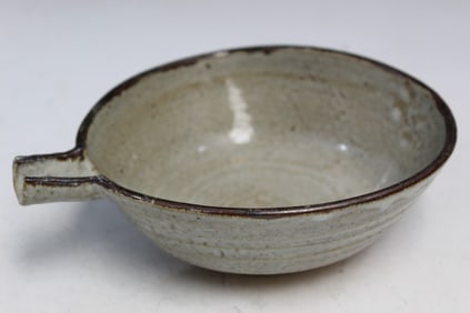 Japanese Spouted Pottery Bowl