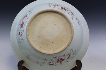 Chinese Famille Rose Porcelain Charger