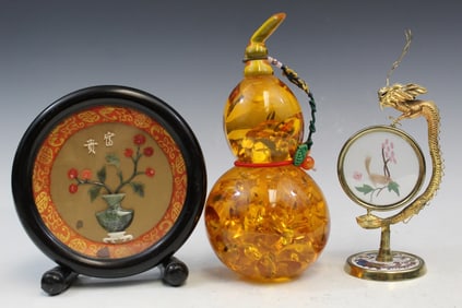 Three Chinese Decorative Items