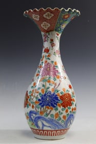 Japanese Imari Porcelain Vase