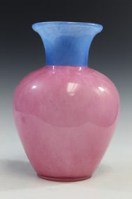 Two-Color Glass Vase